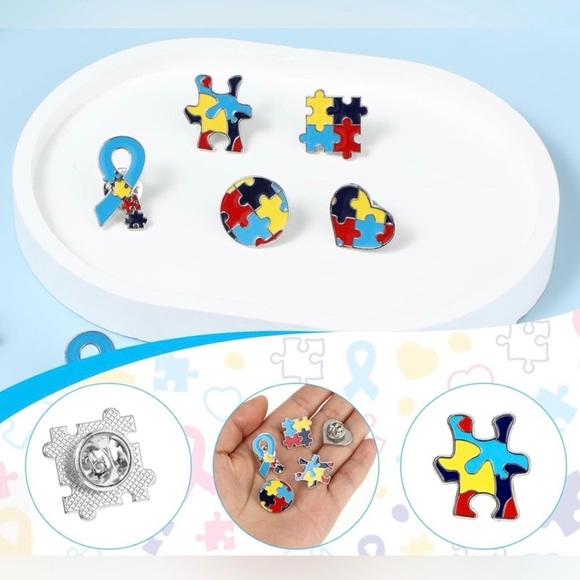 Autism Awareness Pin - Picture 3 of 3